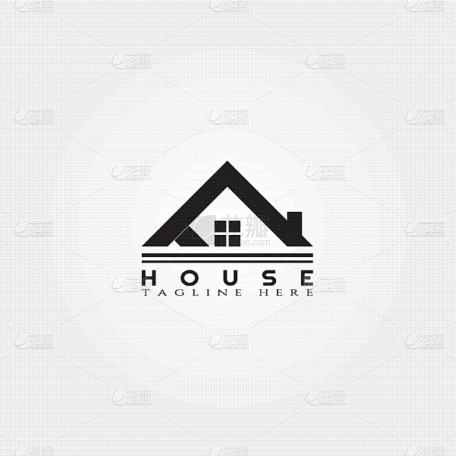 模板,品牌名称,创造力,房屋,住房,图标...