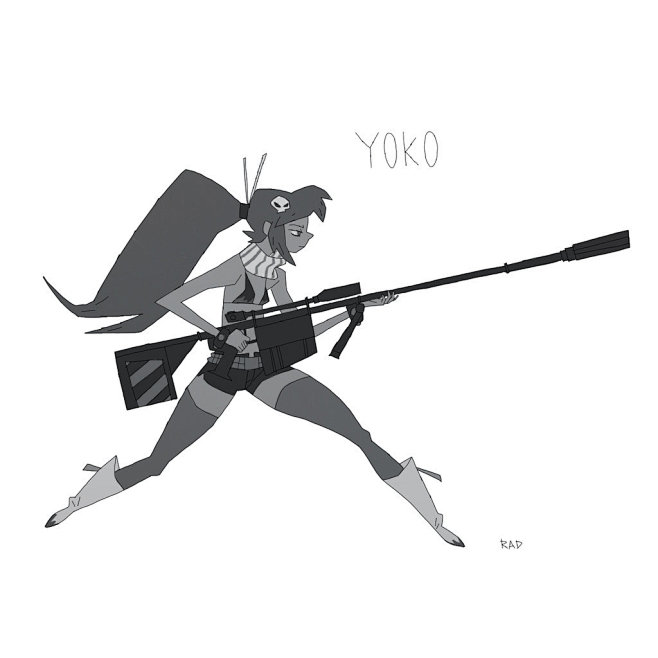 Yoko by radsechrist