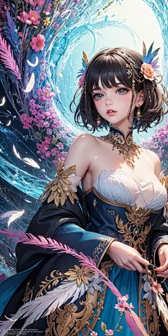 【AI美图】炫丽的动漫壁纸&amp;凄凉的爱情故事