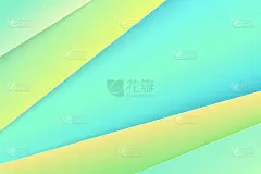 现代蜡笔抽象模板。简约的背景，几何形状，柔和的色彩。现代的水彩渐变，鲜艳的近期向量空白横幅
