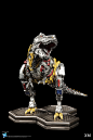 XM Studios - Transformers Grimlock Dyno Version, Frederic Daoust : Project that i did back in 2018 part of the Transformers line from XM just got released for pre-order!

This is thy Dyno Version that comes as smaller scale  with the Grimlock Robot

I res