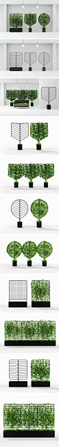 At once sculptural and organic, Helen Kontouris’ Botanical Planter Screens provide a sense natural visual separation to indoor and outdoor spaces alike. Unlike formal hedges and trendy vertical gardens, each screen in the collection functions much in the 