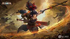 为《曙光英雄》绘制的皮肤插画---花木兰/Illustration for the Legends Of Glory---Mu Lan
