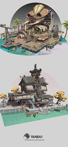 瓶盖啊采集到小场景