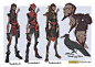 Borderlands to Dragon Age, Roma Gewska : A year ago I revisited a very old idea of mine - redesigning Borderlands characters as DragonAge characters :>