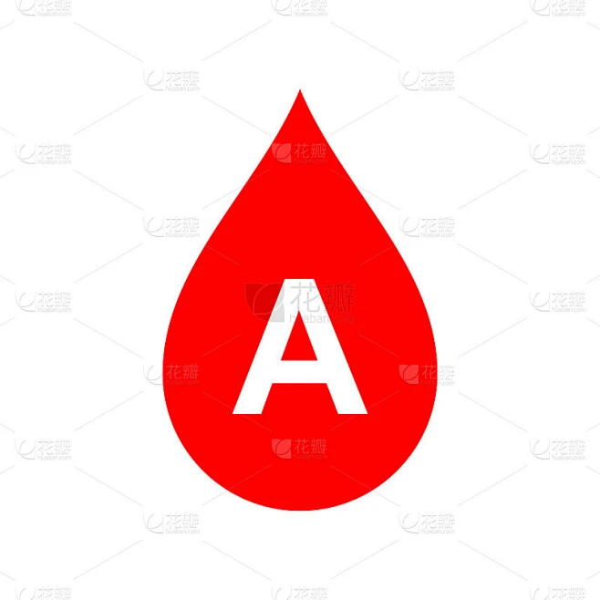 滴血图标矢量设计模板素材-花瓣网