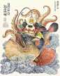 85后男神笔下的妖魔惊艳所有人，大神，请收下我的膝盖！ : 我国自古以来，都流传着许多灿烂多彩的神话传说，其鬼魅妖怪，最常见：“余此物名为匕首，其利难俦，水断虬龙，陆斩