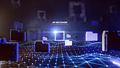 高科技可视化科幻3D科技海报