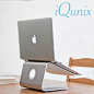 iQunix 铝合金电脑支架macbook苹果笔记本支架底座散热架保护颈椎-淘宝网