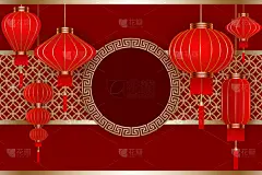 灯笼,春节,背景,红色,太空,文字,传统,中国灯笼,新年前夕,中国