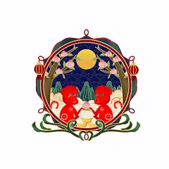 十二生肖猴剪纸素材