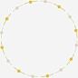 金色圆点边框矢量图高清素材 圆形 装饰元素 边框 金色 矢量图 免抠png 设计图片 免费下载