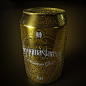 Bryggmästaren Premium Gold : Visualization of Åbro Brewery's new beer Bryggmästaren Guld