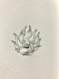 《九尾》冰种翡翠胸针吊坠两用。#珠宝#珠宝设计