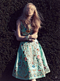 pedalfar:
Smile: Diana Khullina in Harrods Magazine May 2014 by Alistair Taylor-Young