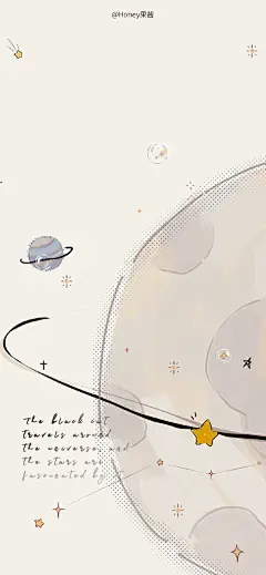 大眼萌小黑猫手机壁纸【原创】 - 小红书