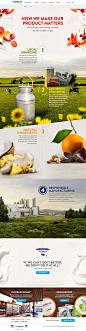 Chobani Website Design by http://Jen.Lu