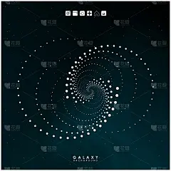 豪华空间探索宇宙的背景模板