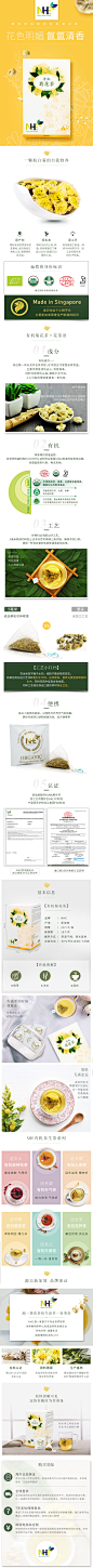 花茶类电商详情页