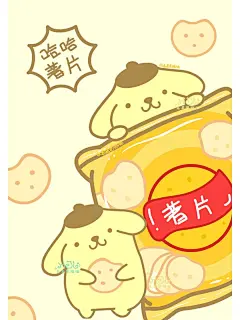 原创_三丽鸥手绘薯片系列平板壁纸_3_嘉嘉爱猫猫_来自小红书网页版