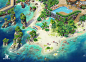 Tropical Island 4 by Grafit-art