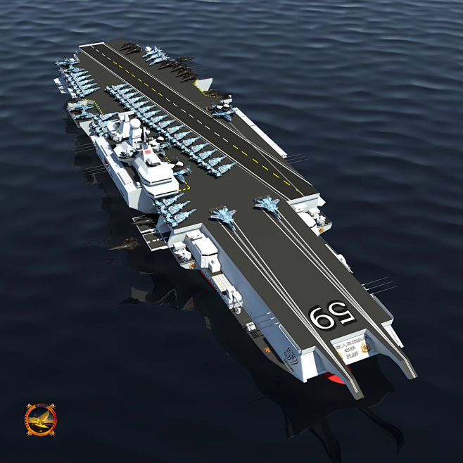 工业设计(无人机)从waaaagh!转采于2020-11-25 15:00:59航母1.