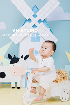 VM-studio采集到周岁-6岁(棚拍)