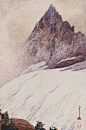 山｜日本版画巨匠吉田博(Hiroshi Yoshida) ​​​​
