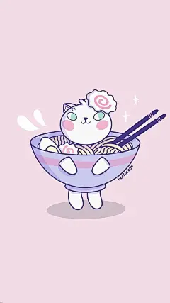 萌系小清新手机壁纸图片