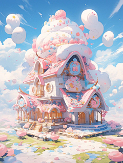 荆棘小公主采集到AI-场景-卡通