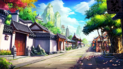 Tian_Chi采集到Q版场景