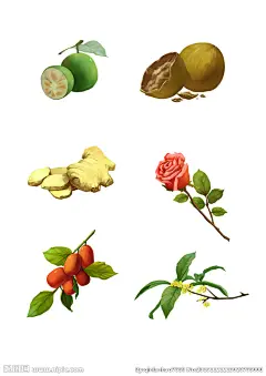 为红糖包装 不同口味画的插画