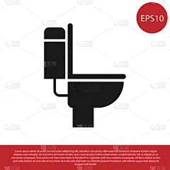 白色,黑色,分离着色,抽水马桶,计算机图标,室内,瓷器,干净,概念,卫生