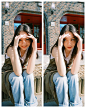 Photo by nos / 인물사진 on April 24, 2024. May be an image of 2 people, hair and outdoors.