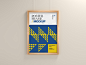 艺术木质画框相框海报设计展示贴图样机PSD模板 Poster frame mockup