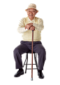 老头 老年人 健康 保健 老人 长寿老人 太极 坐着的老人 微笑