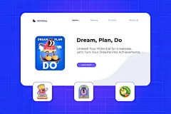 Cute Good Vibes Illustration 25款创意趣味可爱卡通形象正能量贴纸表情包插图插画矢量设计素材_UIGUI