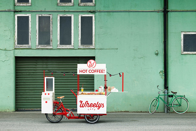 WHEELYS流动咖啡摊品牌设计-古田路...