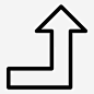 右转箭头标志方向 https://88ICON.com 右转 箭头标志 方向 方向标志 导航 箭头方向