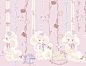 Baby the Stars Shine Bright :: プードルちゃんのふしぎのポケット | Sweet Poodle’s Wonder Pocket Lolita Print