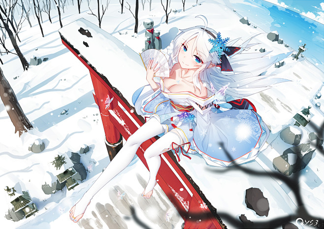 「雪 女」/「千夜QYS3」のイラスト ...