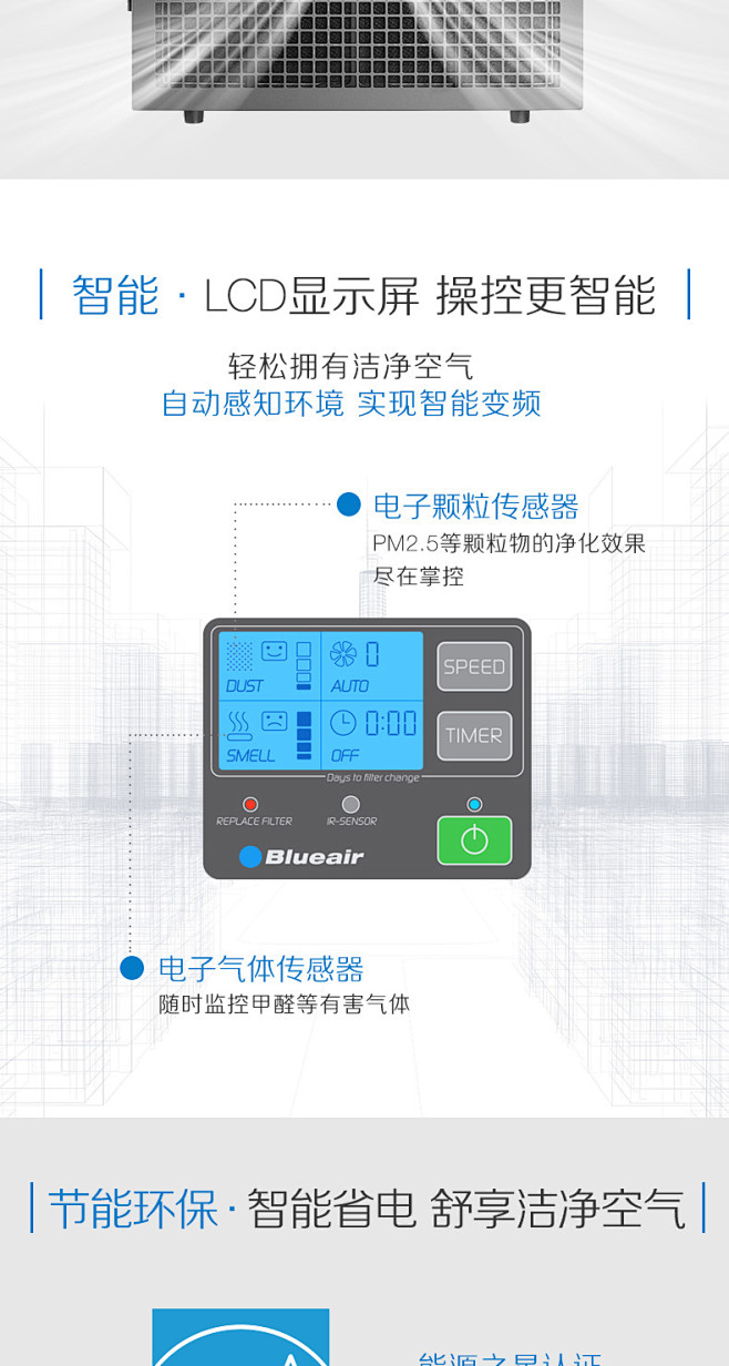 【必抢】瑞典 Blueair/布鲁雅尔 ...