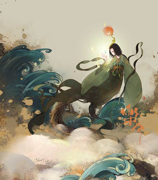 女娲炼石补天神话山海经