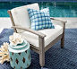 Chatham Occasional Chair - Gray #potterybarn: 
