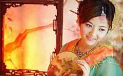 唯美画境古装美女图片高清电脑壁纸桌面壁纸1