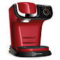 Amazon.de: Bosch TAS6003 Tassimo My Way Kapselmaschine (1500 Watt, über 40 Getränke, vollautomatisch, individuelle Getränkeherstellung, Behälter 1, 3 L) rot