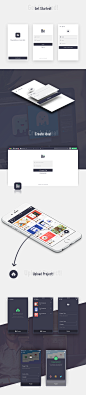 BehanceRedesign╱APP╱APPUIUI界面APP界面移动端UIwebappicon