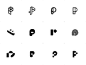字母“P”