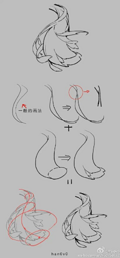 uilzuL隐采集到绘画教程·分篇·头发眼睛