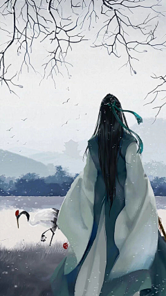 Gabriel-Rossetti采集到手绘|古风男
